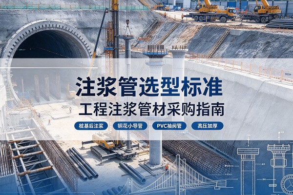 应县注浆管选型标准