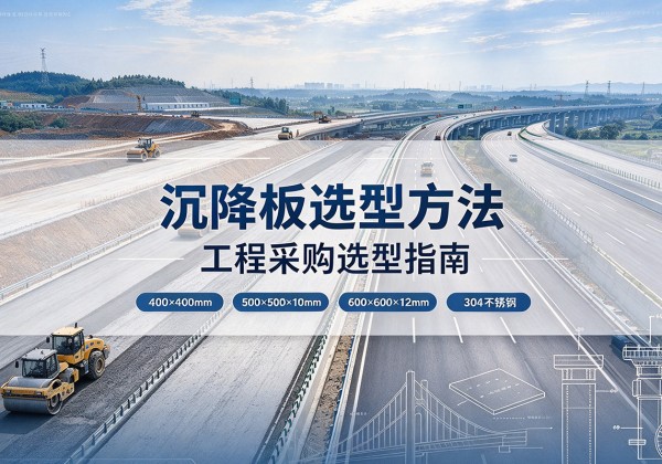 应县沉降板选择方法