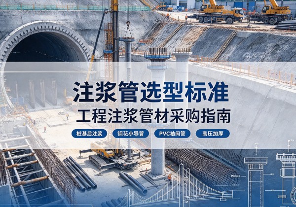 应县注浆管选型标准